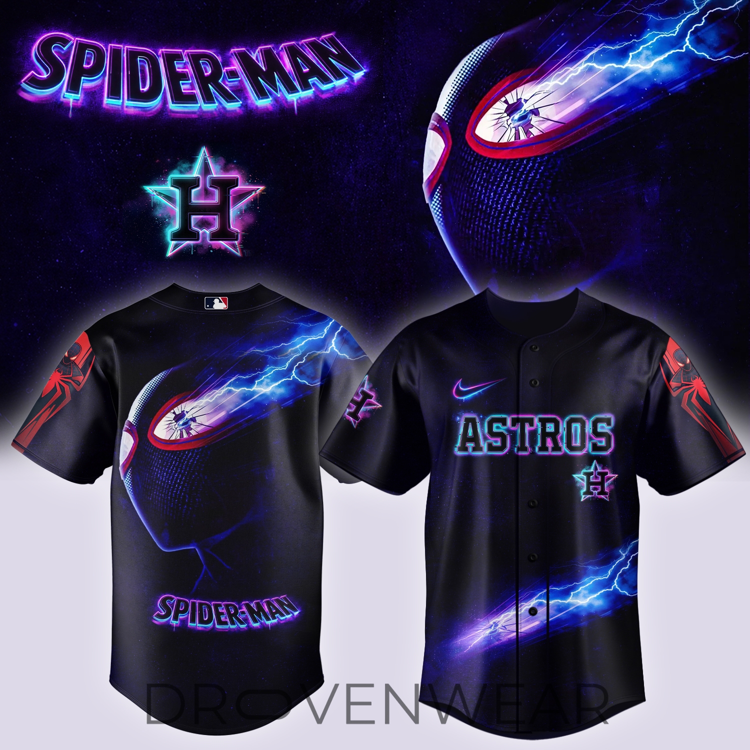 MLB All Teams x Spider Man Limited Edition – Jersey MLB All Teams x Spider Man Limited Edition – Jersey