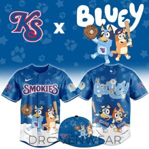 Knoxville Smokies Bluey Night Game Limited Jersey