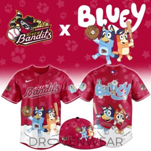 Quad Cities River Bandits Bluey Night Game Limited Jersey