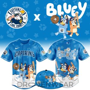 Lake County Captains Bluey Night Game Limited Jersey