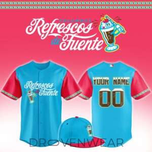 Columbus Refrescos de Fuente 2026 Limited Personalized Jersey