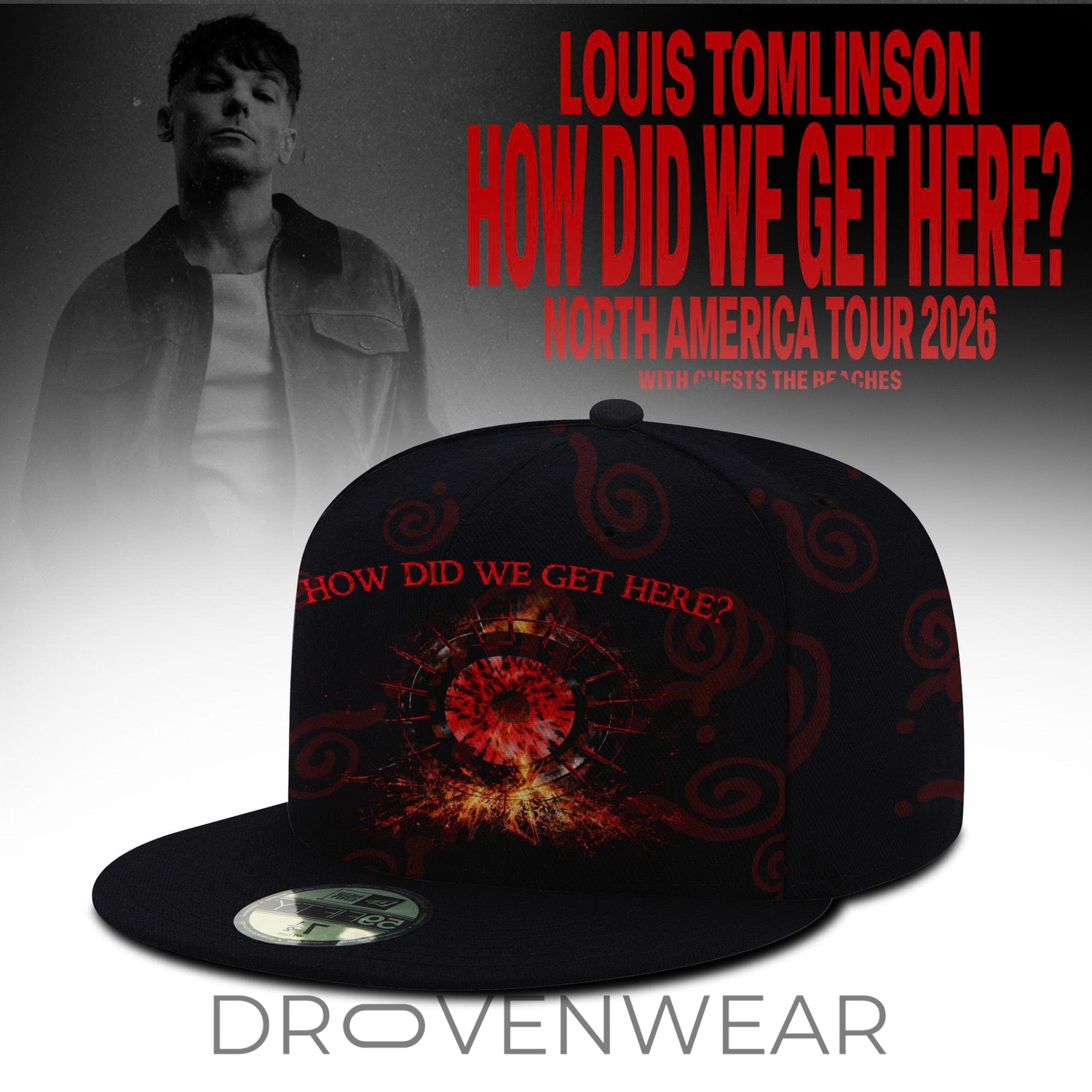 Texas Rangers x Louis Tomlinson – How Did We Get Here? 2026 North America Tour Exclusive Jersey Texas Rangers x Louis Tomlinson – How Did We Get Here? 2026 North America Tour Exclusive Jersey
