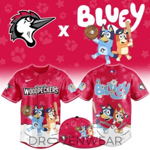 Fayetteville Woodpeckers Bluey Night Game Limited Jersey