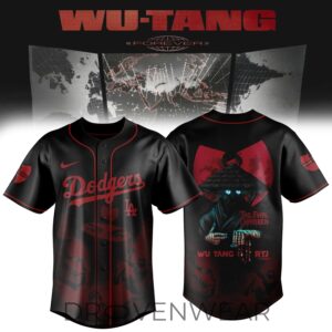 Los Angeles Dodgers x Wu-Tang Forever The Final Chamber Jersey Ver2