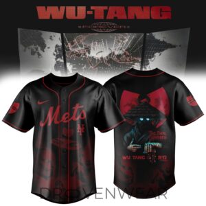 New York Mets x Wu-Tang Forever The Final Chamber Jersey Ver2