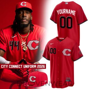 Cincinnati Reds 2026 City Connect Stadium Limited Edition Jersey
