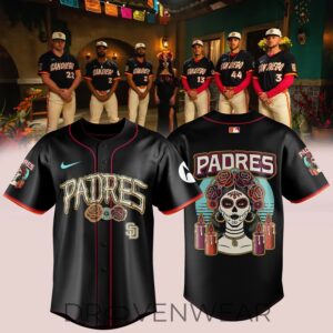 Padres Go Dark New City Connect Uniform Inspired Día de los Muertos 2026 Jersey