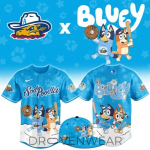 Amarillo Sod Poodles Bluey Game Night Limited Jersey