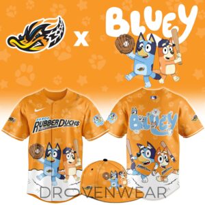 Akron RubberDucks Bluey Game Night Limited Jersey