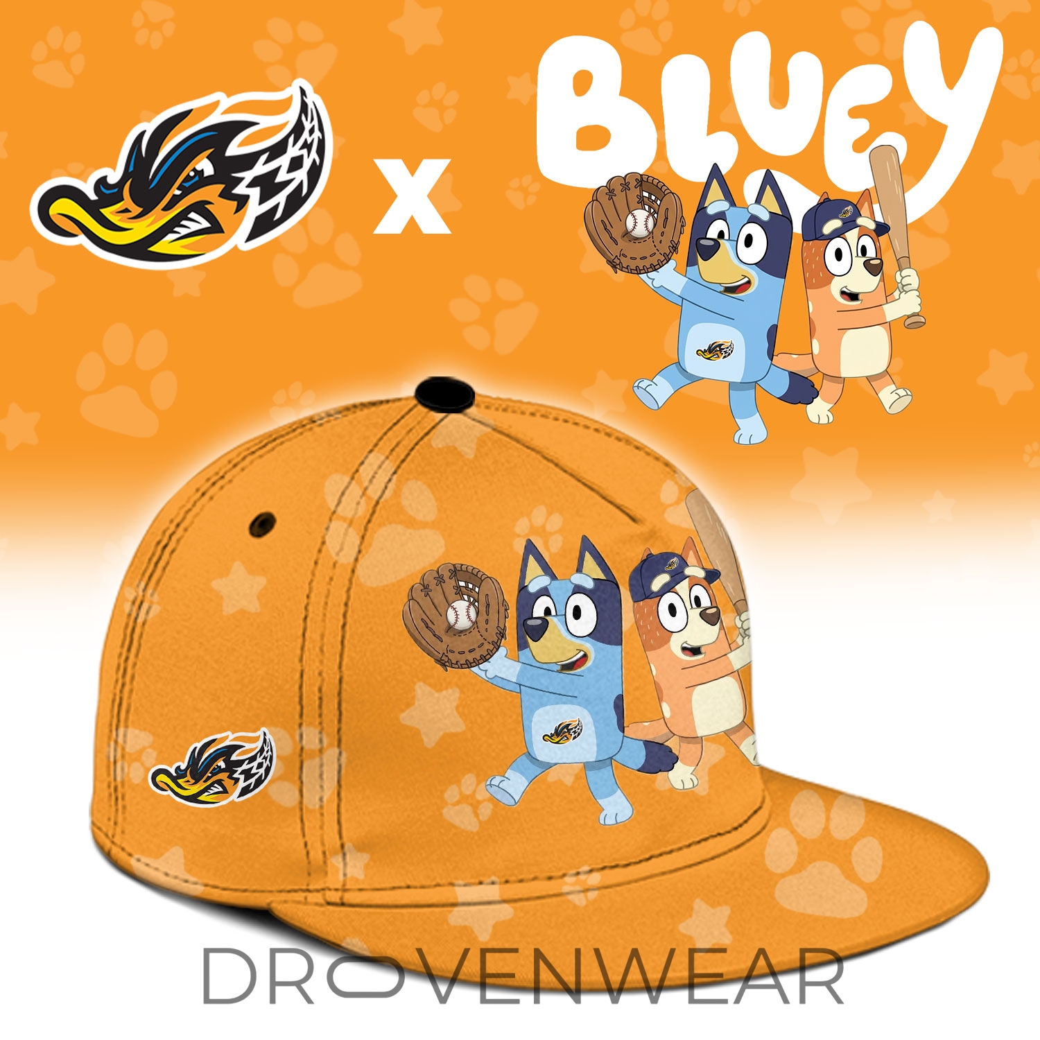 Akron RubberDucks Bluey Game Night Limited Jersey Akron RubberDucks Bluey Game Night Limited Jersey