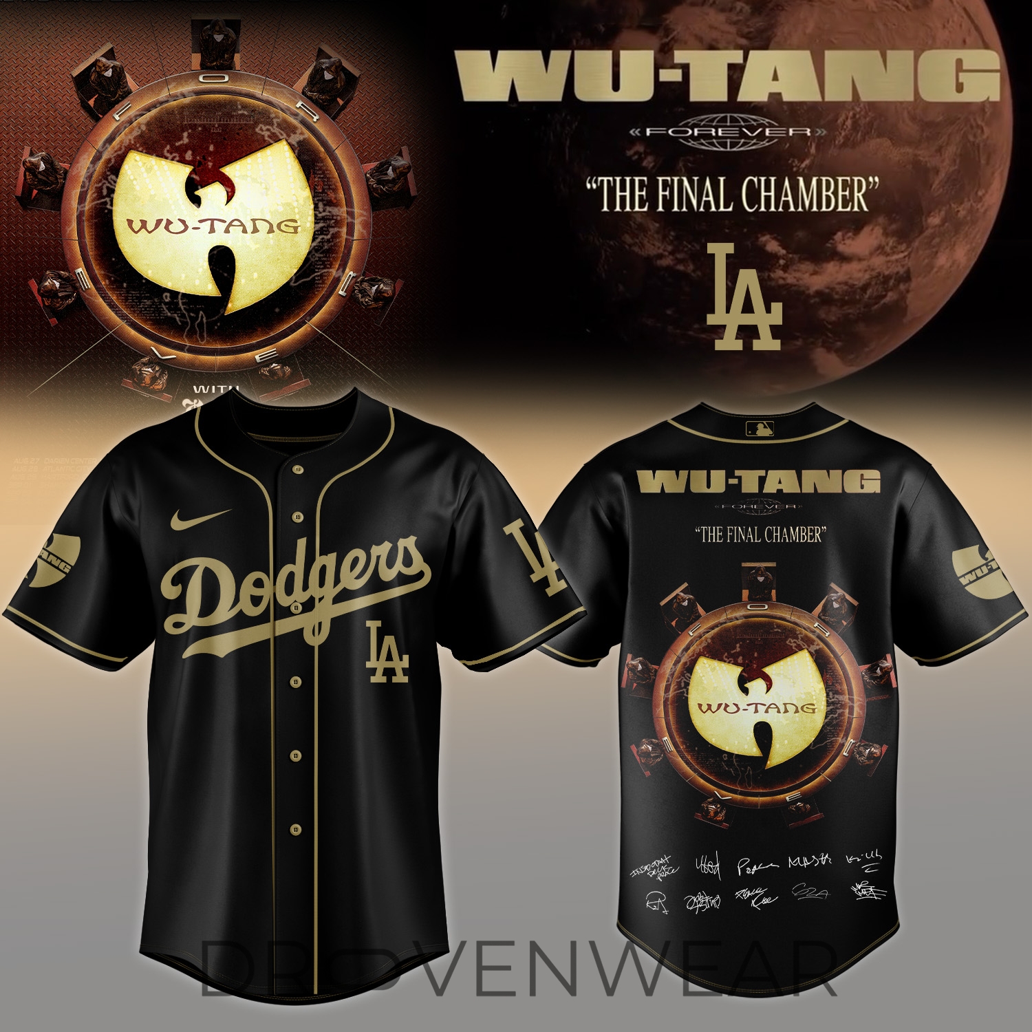 Los Angeles Dodgers x Wu-Tang Forever “The Final Chamber” 2026 Limited Edition Signature – Jersey Los Angeles Dodgers x Wu-Tang Forever “The Final Chamber” 2026 Limited Edition Signature – Jersey