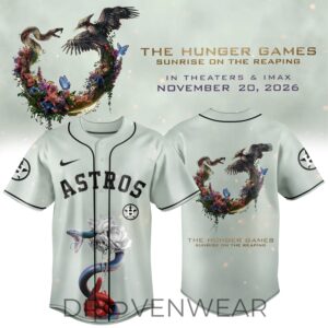 Houston Astros MLB x The Hunger Games 2026 Sunrise on the Reaping