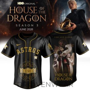 Houston Astros MLB x House of the Dragon Season 3 2026 Limited Jersey