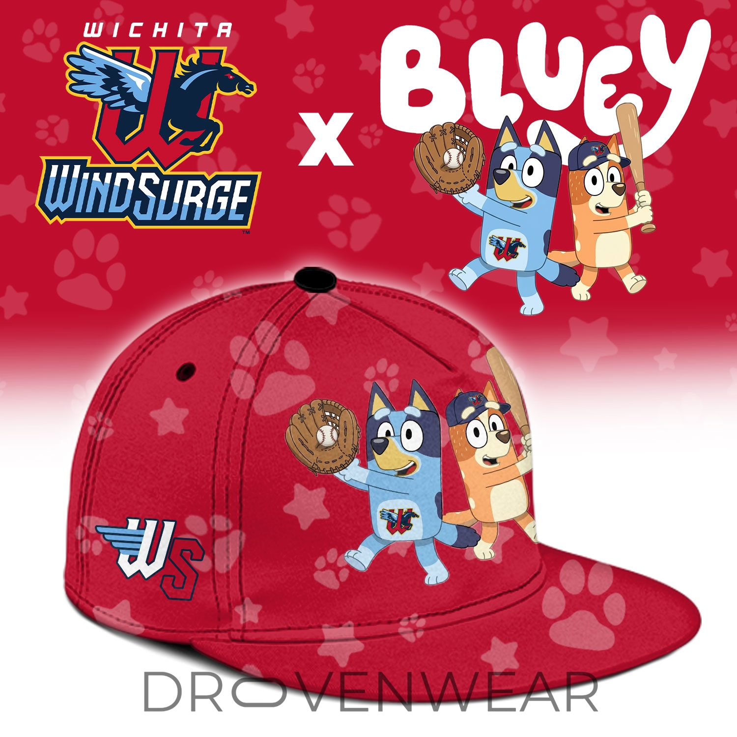 Wichita Wind Surge Bluey Night Limited Jersey Wichita Wind Surge Bluey Night Limited Jersey