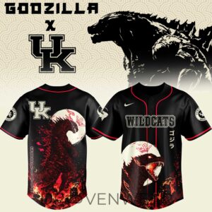 Kentucky Wildcats Special Godzilla Minus Zero Limited Edition Jersey
