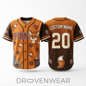 Finnick Zootopia Baseball Jersey
