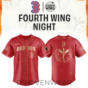 Boston Red Sox Baseball Fourth Wings Night Limited Edition Jersey| Cap | Jogger