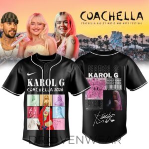 Coachella 2026 Festival State Of Mind Festival Baseball Jersey V2