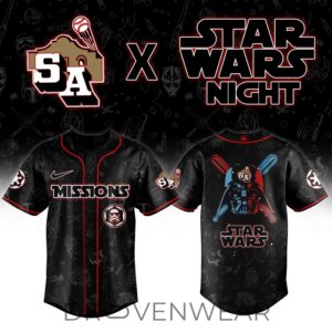 San Antonio Missions Star Wars Theme Night Baseball Jersey 2.jpg