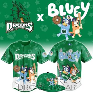 Dayton Dragons Bluey Cartoon Theme Night Baseball Jersey