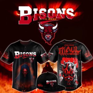 Buffalo Bisons Star Wars Darth Maul Theme Night Baseball Jersey