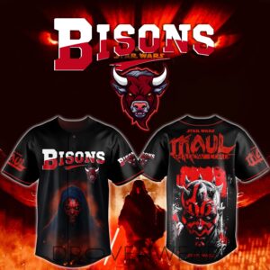 Buffalo Bisons Star Wars Darth Maul Theme Night Baseball Jersey 2.jpg