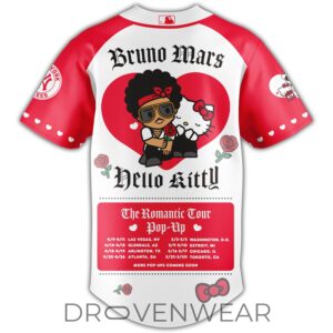 New York Bruno Mars Hello Kitty Pop Up Event Baseball Jersey 3.jpg