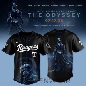 Texas Rangers x The Odyssey Mythology Theme 2026 Baseball Jersey
