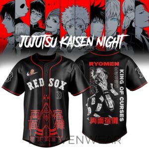 Boston Red Sox x Jujutsu Kaisen Night 2026 Sukuna Limited Jersey