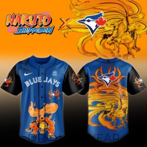 Toronto Blue Jays x Naruto Night 2026 Jersey Ver4