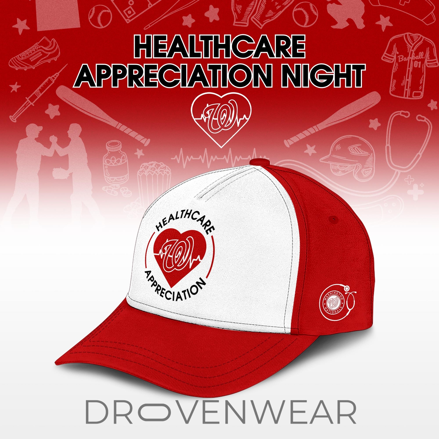 Washington Nationals Healthcare Appreciation Night 2026 Limited Edition Jersey Washington Nationals Healthcare Appreciation Night 2026 Limited Edition Jersey