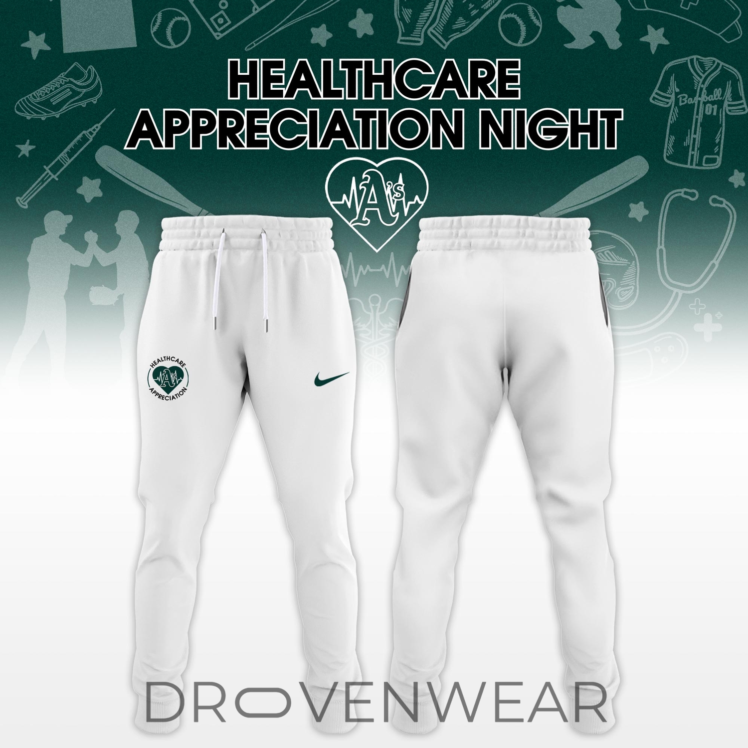 Oakland Athletics Healthcare Appreciation Night 2026 Limited Edition Jersey Oakland Athletics Healthcare Appreciation Night 2026 Limited Edition Jersey