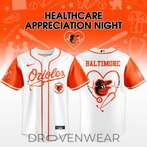 Baltimore Orioles Healthcare Appreciation Night 2026 Limited Edition Jersey