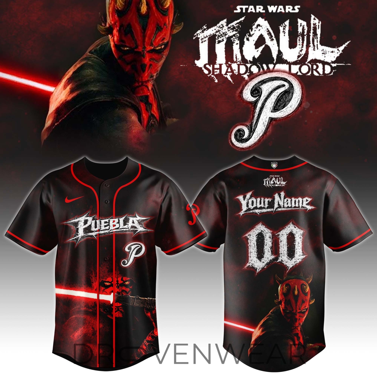 Puebla Special Maul Shadow Lord 2026 Limited Edition Jersey Puebla Special Maul Shadow Lord 2026 Limited Edition Jersey