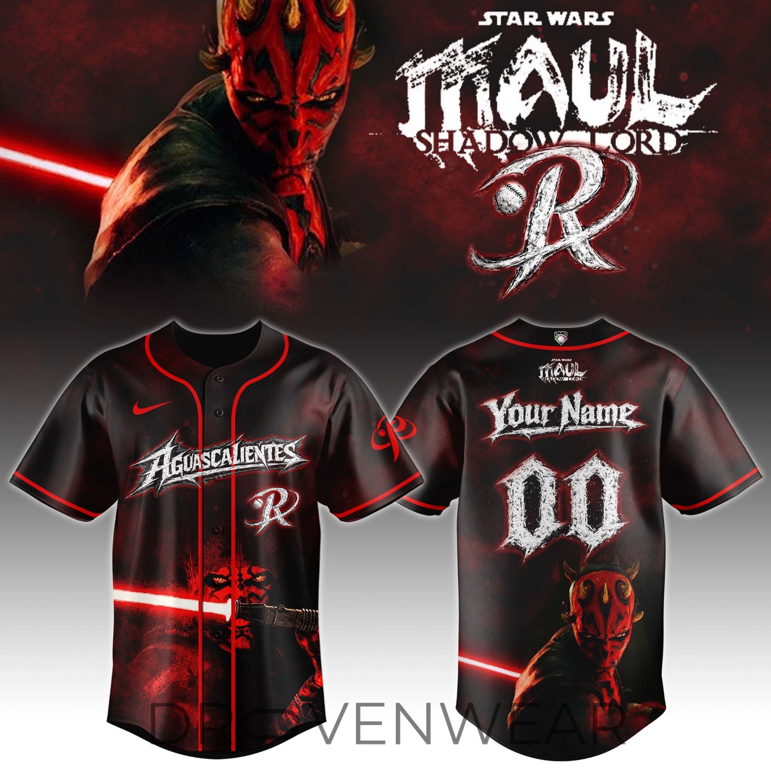Aguascalientes Special Maul Shadow Lord 2026 Limited Edition Jersey Aguascalientes Special Maul Shadow Lord 2026 Limited Edition Jersey