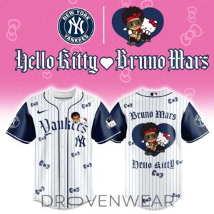 New York Yankees x BRUNO MARS x HELLO KITTY Blue Jersey | Jogger | Cap