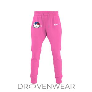 Los Angeles Dodgers x BRUNO MARS x HELLO KITTY Pink Jersey Jogger Cap 3.jpg