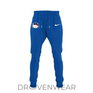 Los Angeles Dodgers x BRUNO MARS x HELLO KITTY Blue Jersey Jogger Cap 3.jpg