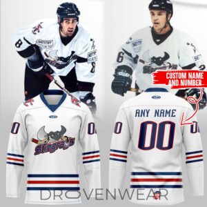South Carolina Stingrays Rock The Retro 2001 Throw back Custom Hockey Jersey 2026