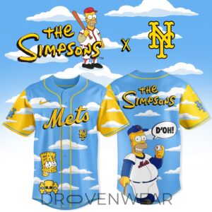 New York Mets MLB x The Simpsons 2026 Edition Jersey