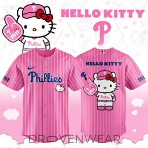 Philadelphia Phillies x Hello Kitty Night 2026 Limited Editions Jersey