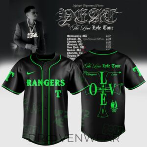 Texas Rangers x Yeat: The Love Lyfe – Industrial Chaos Edition Jersey