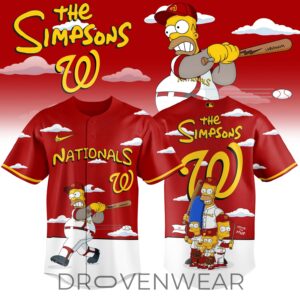 Washington Nationals x The Simpsons 2026 Limited Edition Jersey