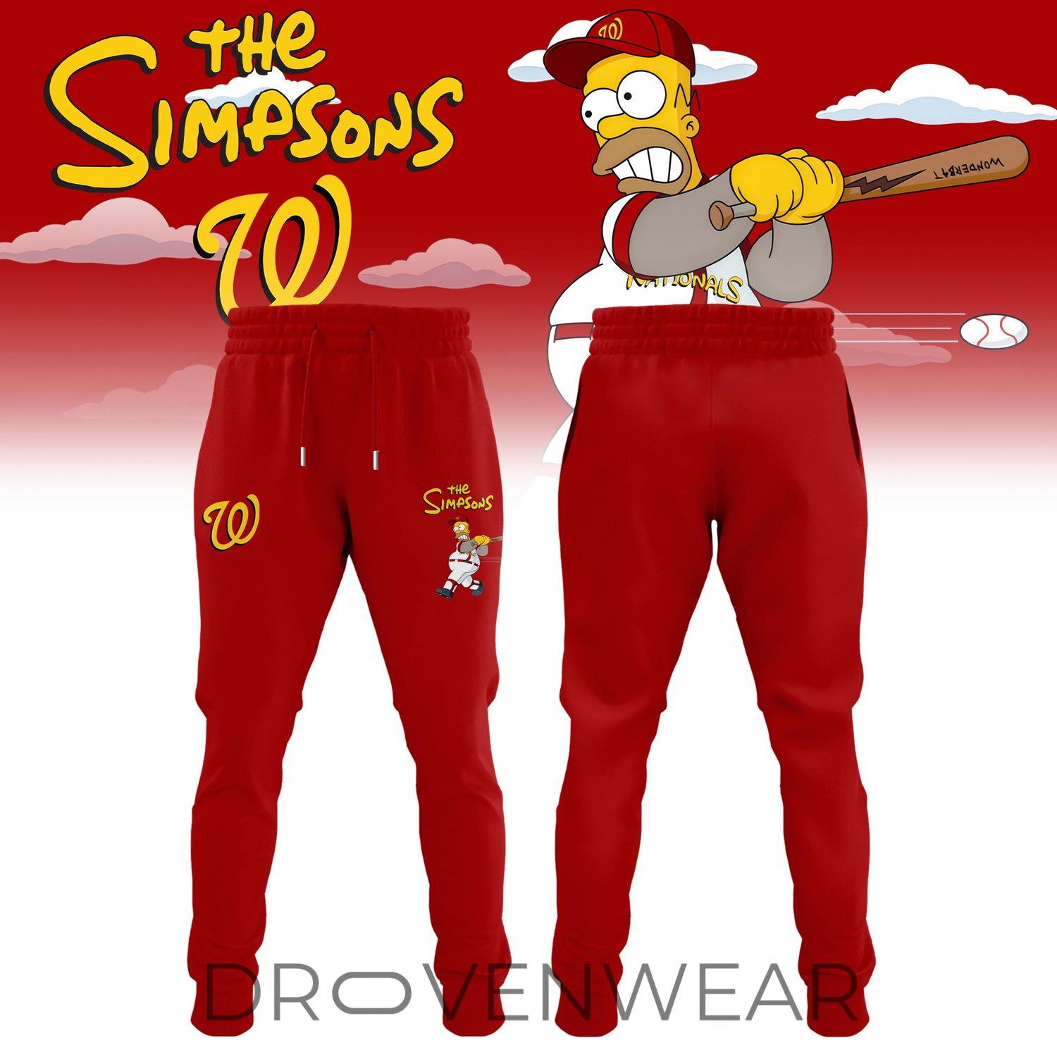 Washington Nationals x The Simpsons 2026 Limited Edition Jersey Washington Nationals x The Simpsons 2026 Limited Edition Jersey