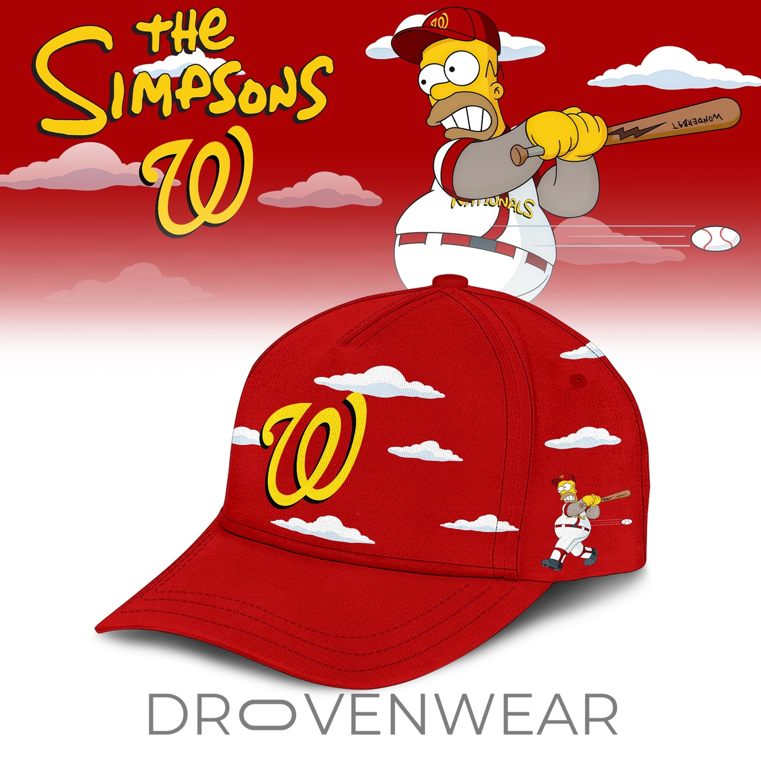 Washington Nationals x The Simpsons 2026 Limited Edition Jersey Washington Nationals x The Simpsons 2026 Limited Edition Jersey