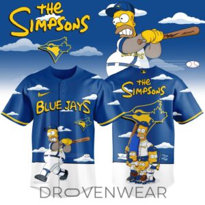 Toronto Blue Jays x The Simpsons 2026 Limited Edition Jersey