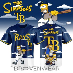 Tampa Bay Rays x The Simpsons 2026 Limited Edition Jersey