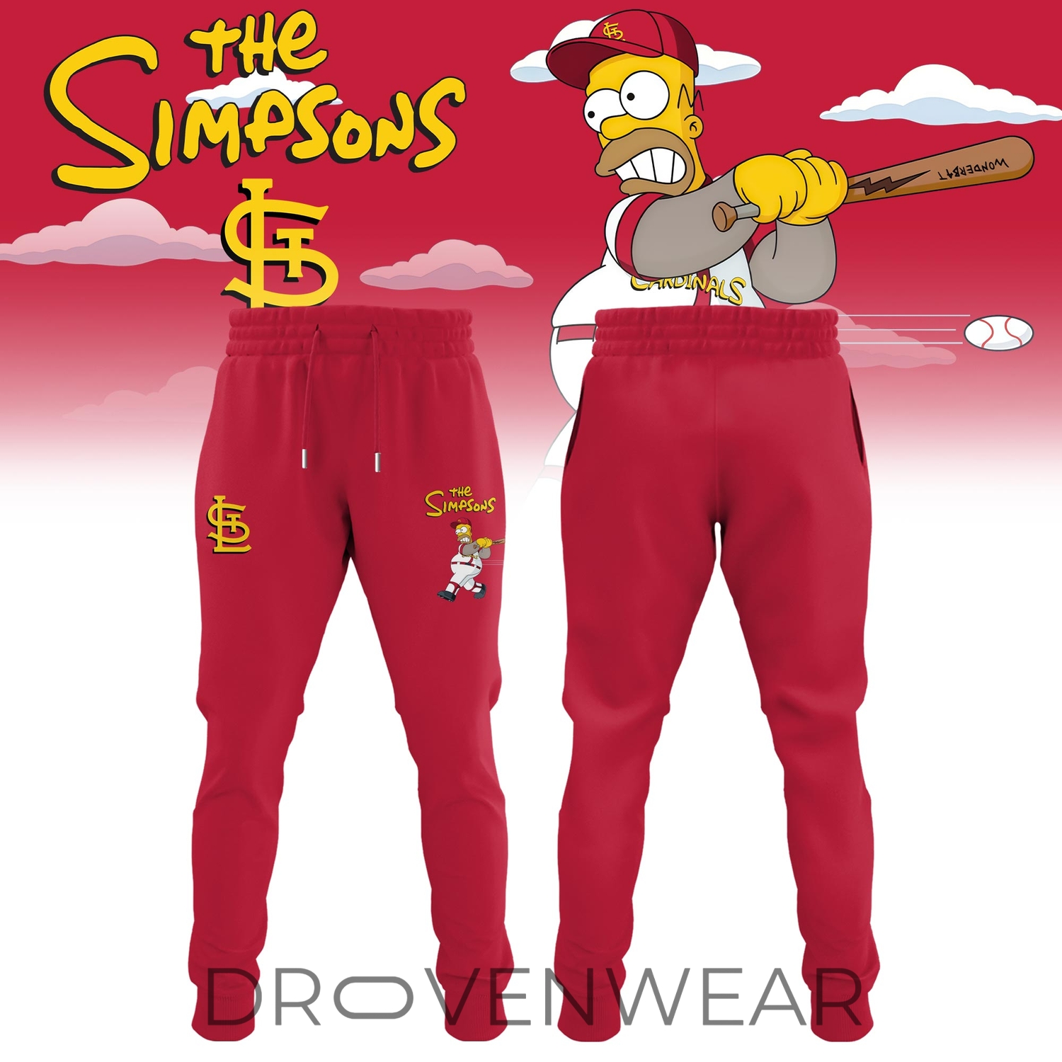 St Louis Cardinals x The Simpsons 2026 Limited Edition Jersey St Louis Cardinals x The Simpsons 2026 Limited Edition Jersey