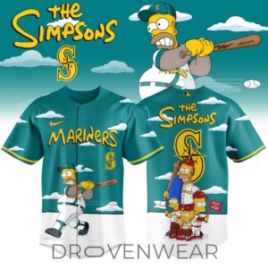 Seattle Mariners x The Simpsons 2026 Limited Edition Jersey