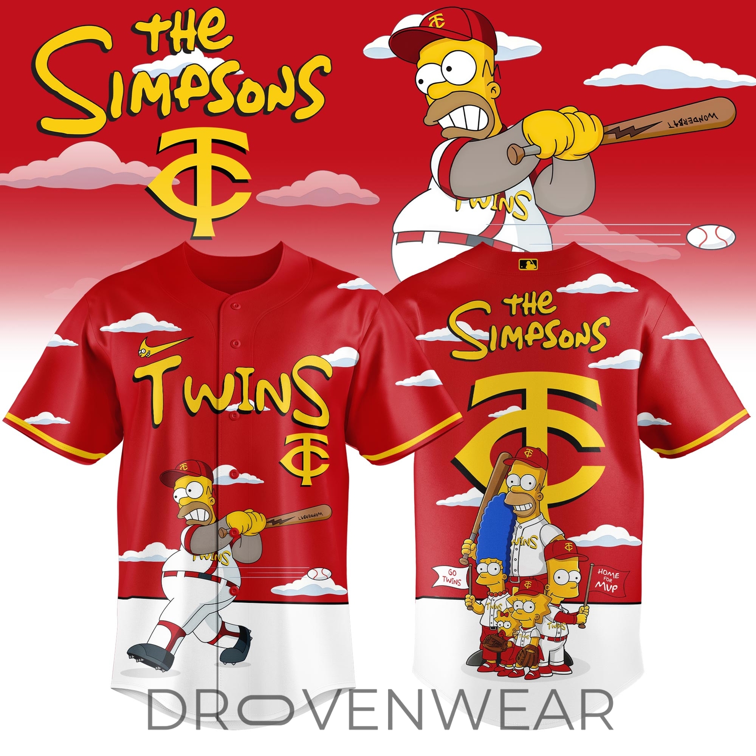 Minnesota Twins x The Simpsons 2026 Limited Edition Jersey Minnesota Twins x The Simpsons 2026 Limited Edition Jersey
